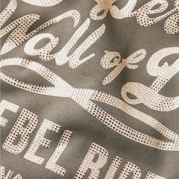 Superdry wall of death rebel rider embellished women’s hoodie sz 16 - Picture 14 of 14